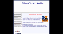Desktop Screenshot of henrymachine.com